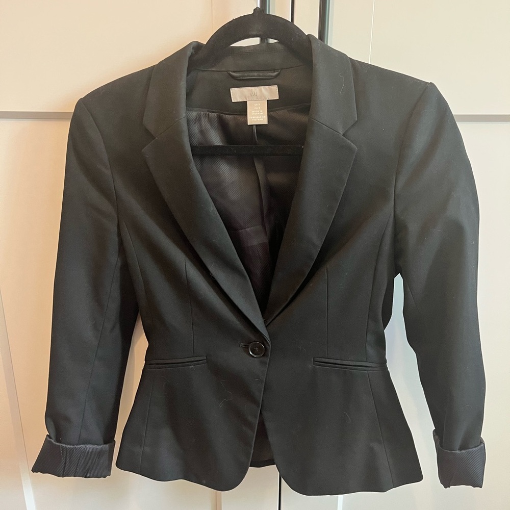 Women's HM Black Blazer